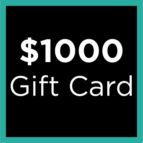 $1000 In Store Gift Card
